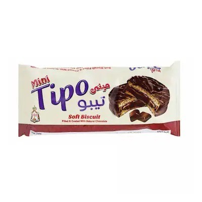 بسكوت الشمعدان ميني تيبو بالشوكولاتة