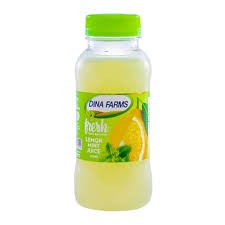 مزارع دينا حليب طبيعي  ليمون نعناع - 250 مل