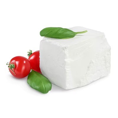 جبنة بيضاء ناشفة بالوزن