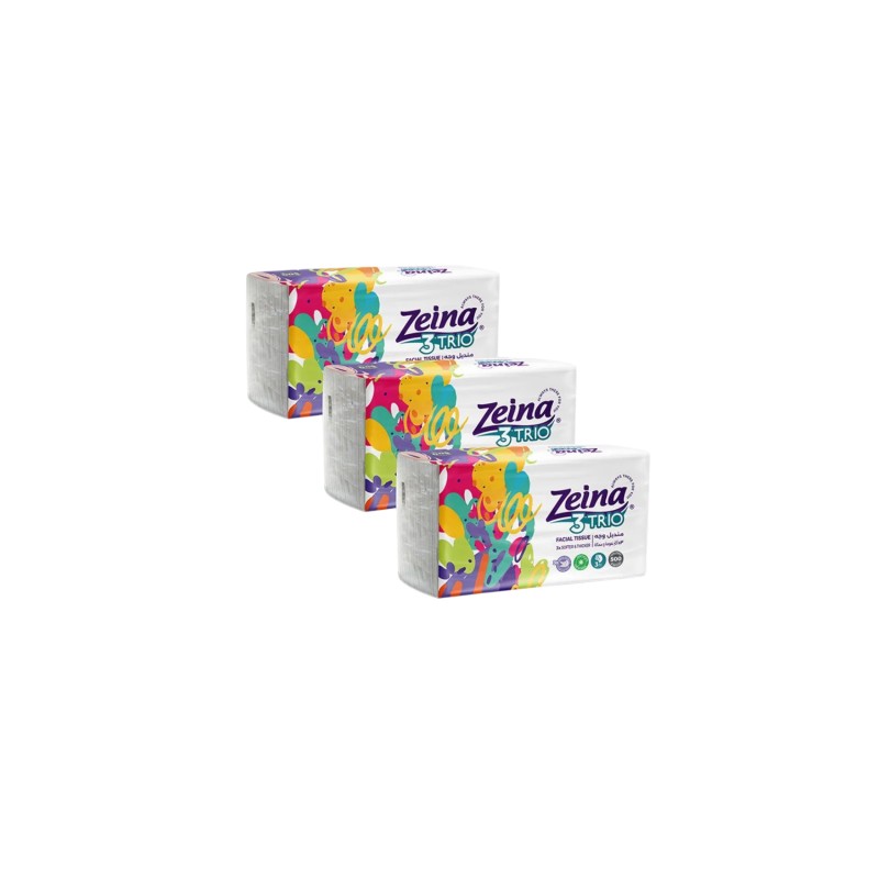 زينة مناديل وجه تريو عرض خاص-3 قطع