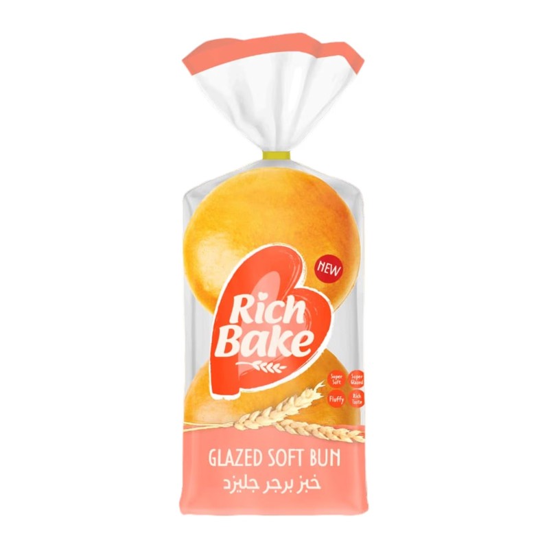 ريتش باك خبز هامبورجر كايزر جليزرد