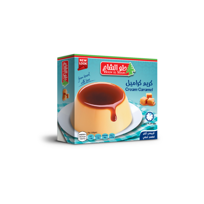 حلو الشام كريم كراميل-80 جرام