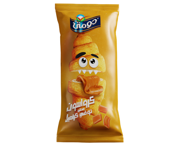 كرواسون محشو بالتوفي كراميل دومتي