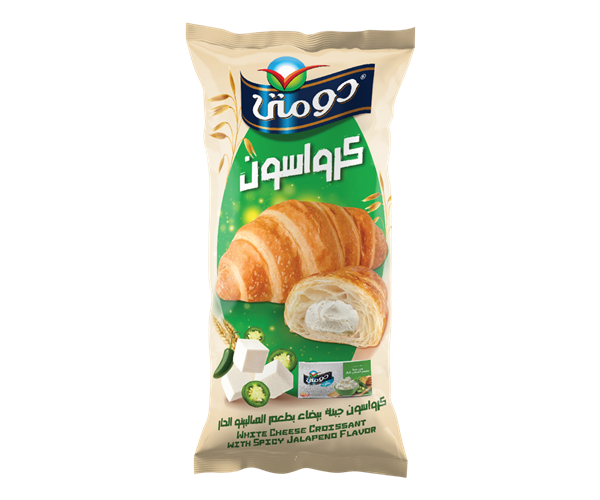 كرواسون جبنة كريمي بالجبنة الهالبينو الحار دومتي