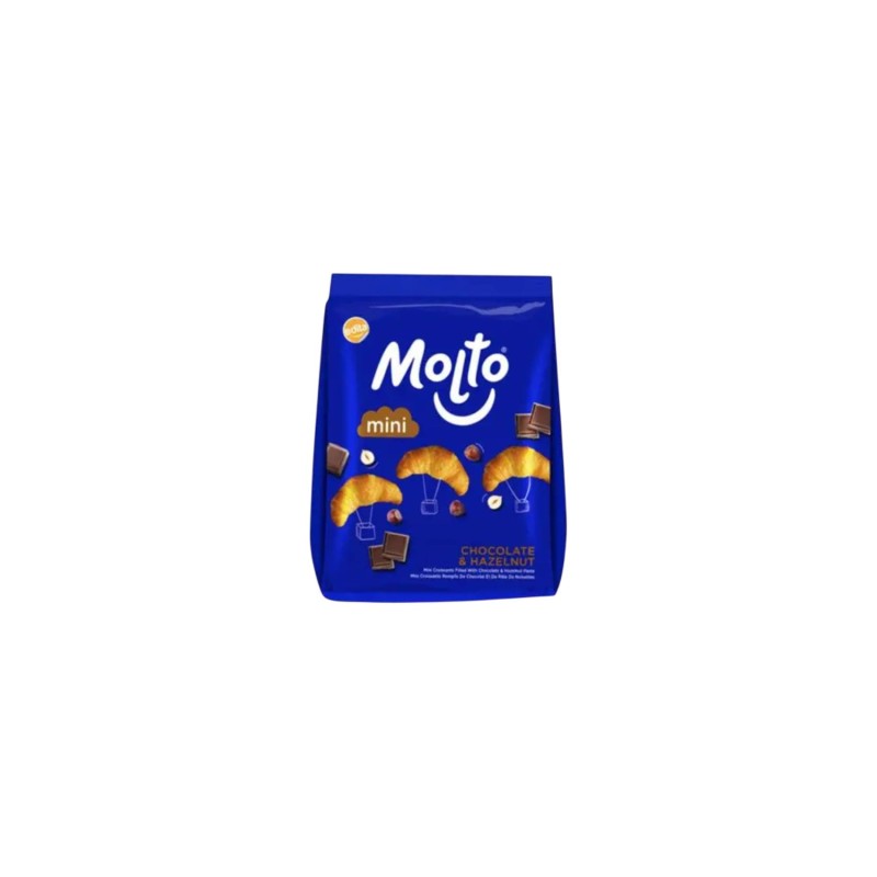 مولتو ميني كرواسون محشو بالشوكولاتة