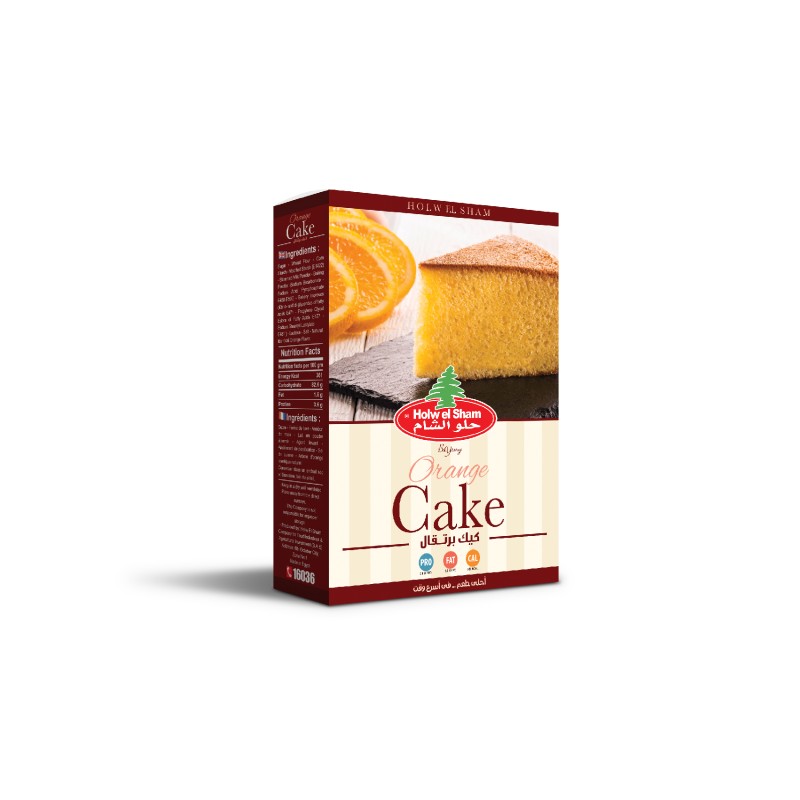 حلو الشام كيك برتقال-400جرام