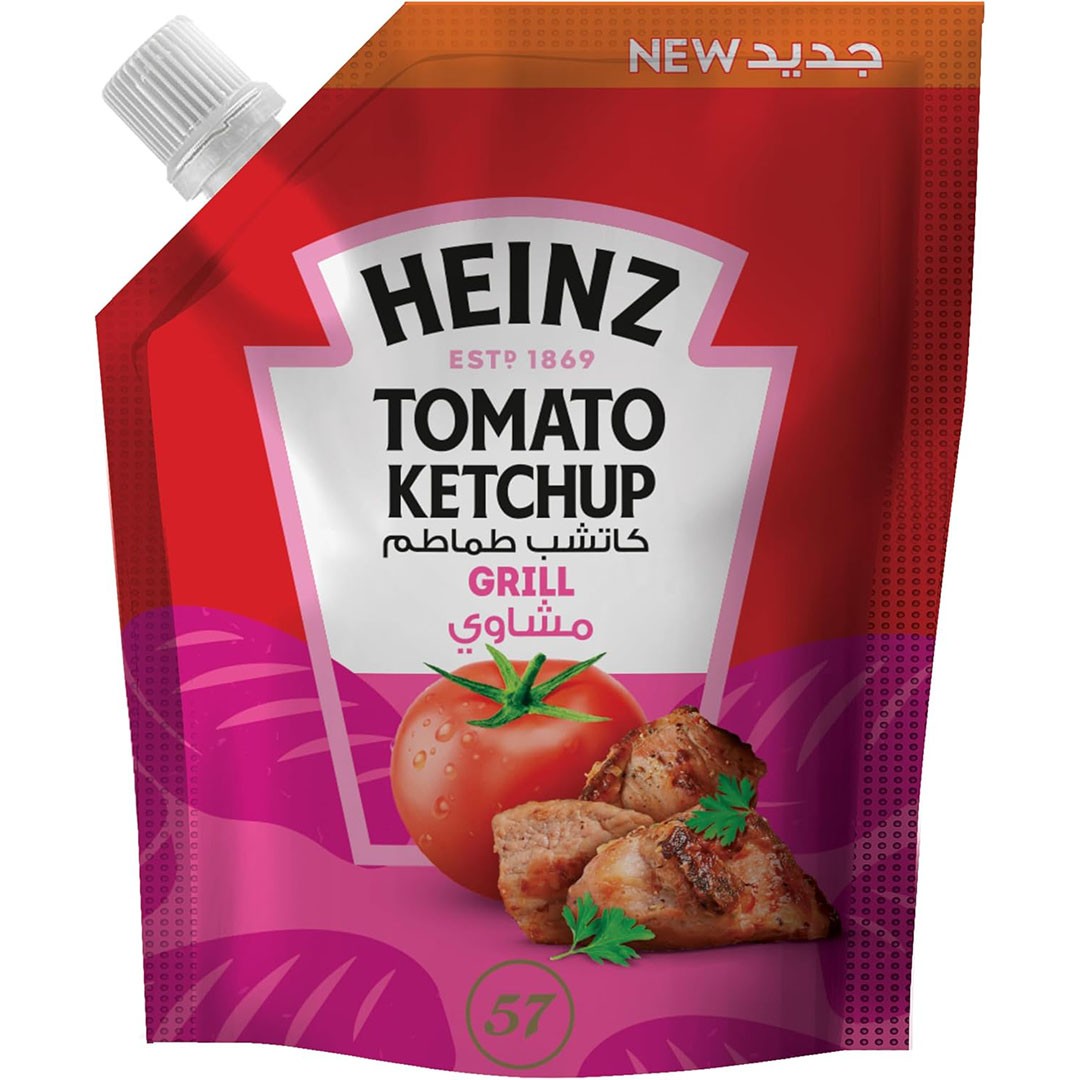 هاينز كاتشب نكهة المشاوي -125 جم