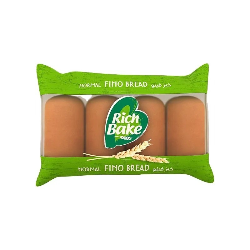 خبز فينو عادي ريتش بيك - 4 قطع